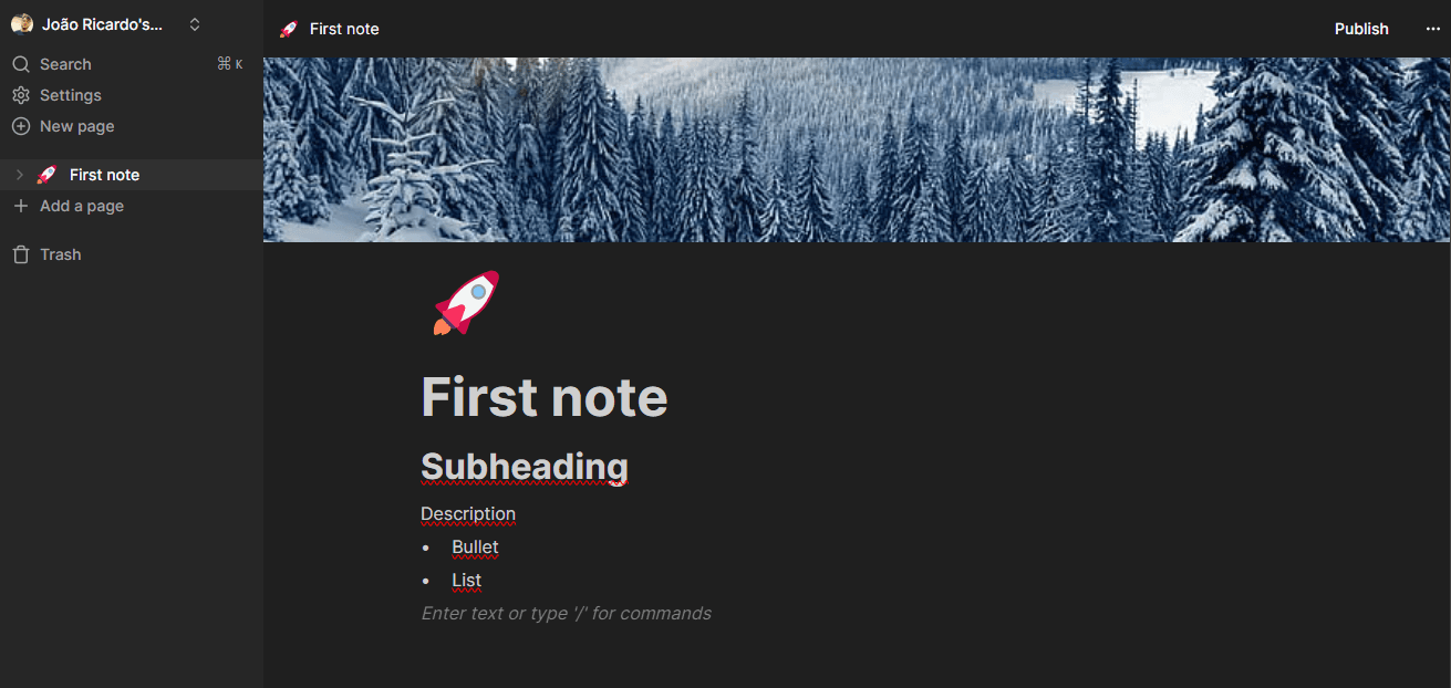 Notion Clone